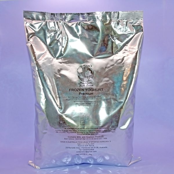 Frozen Yogurt Mix - Norm's Soft Serve, 12kg - Image 2