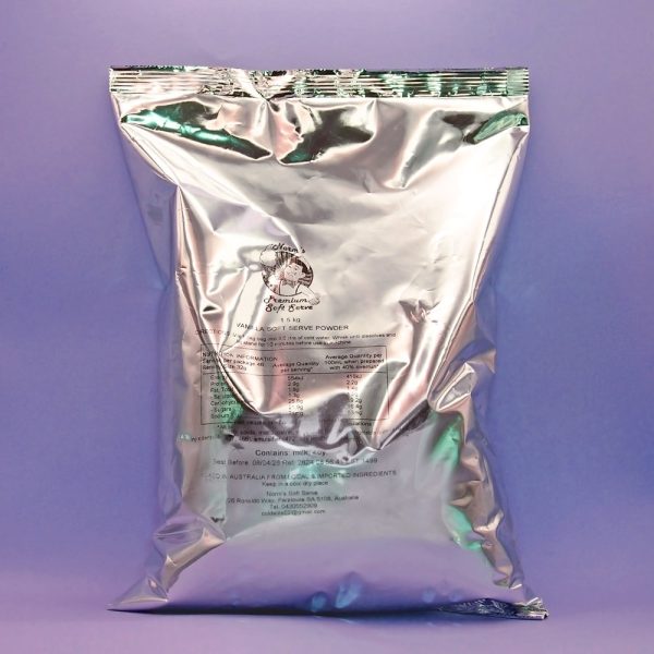 Soft Serve Mix, Vanilla - Norm's Soft Serve, 12kg - Image 2