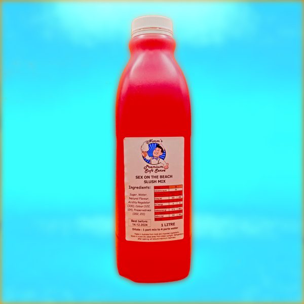 Sex on the Beach Slush Mix - Norm's Soft Serve, 1L